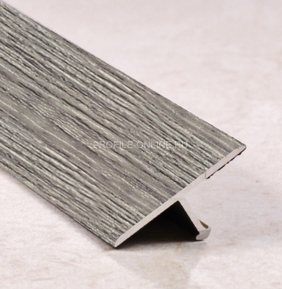 Т-профиль алюминиевый ламинированный 13 мм ПТ-13 207 Дуб либерти 2,7 м