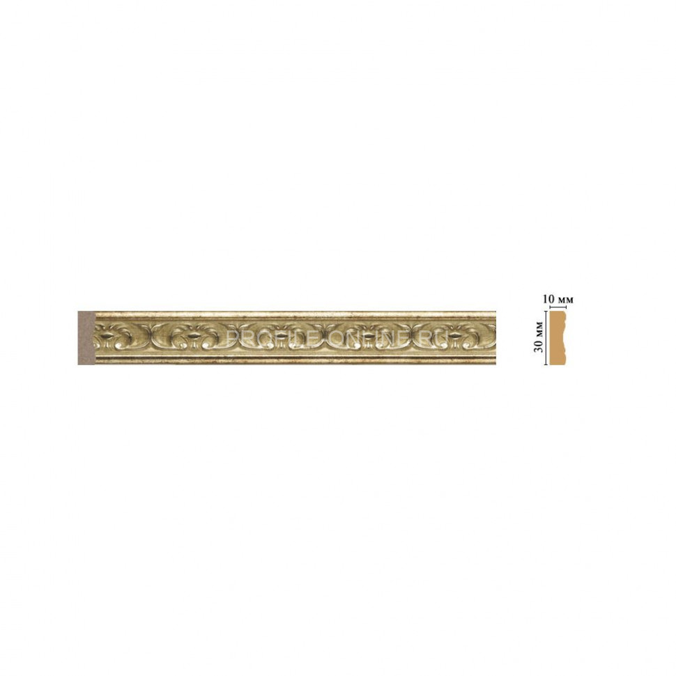 Молдинг Бронза DECOMASTER 165-127 (30x10x2400)