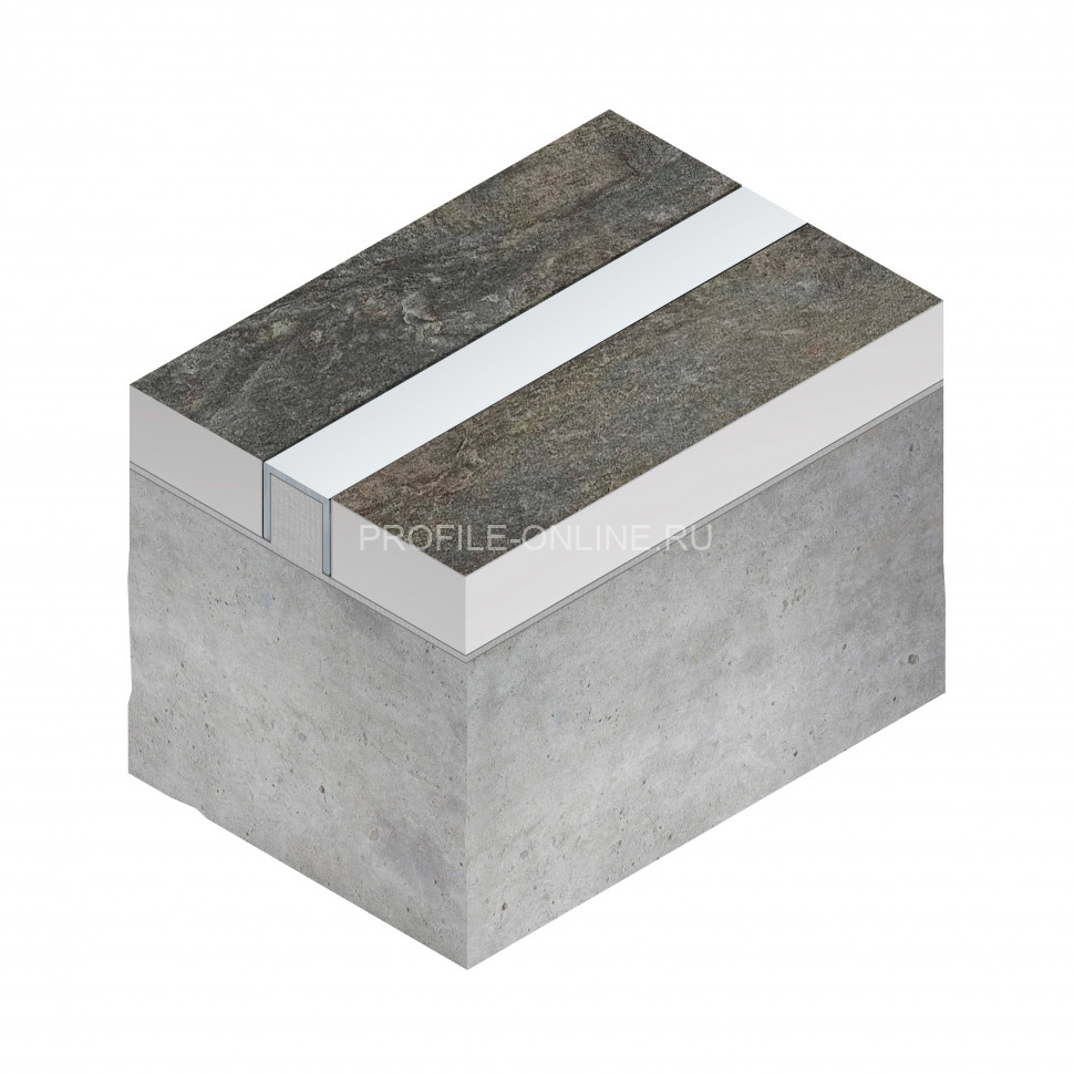 П-образный профиль алюминиевый 6х10 мм NEEXY PV85-42 SBL муар черный 2.7 м