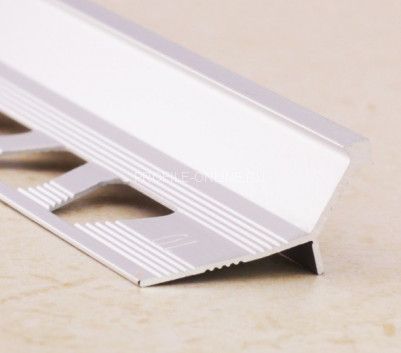 Алюминиевый Y-образный профиль мерседес ПО-Y001 серебро глянец 2,7 м