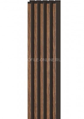 Стеновая реечная панель VOX LINERIO S-LINE мокка 2650х122х12 мм