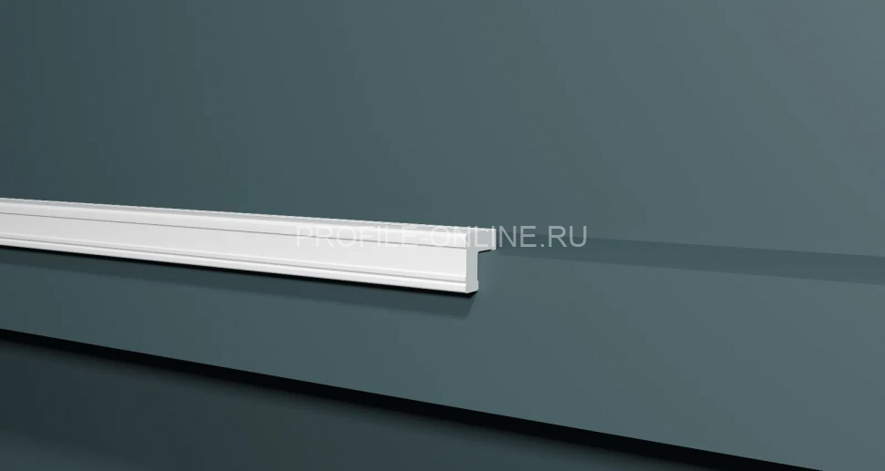 Декоративный уголок 22х22 мм Decor-Dizayn 116S A полистирол белый, под покраску 2 м