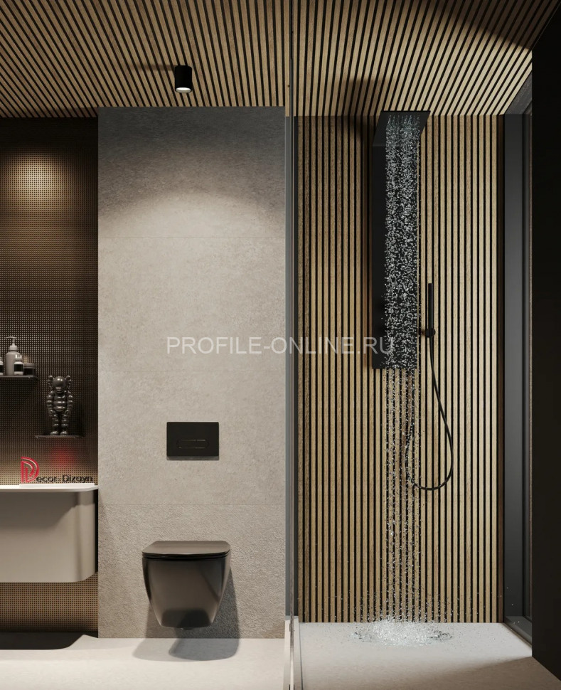 Отделочная стеновая декоративная панель 3D 150х10х3000 мм Decor-Dizayn 904-64SH из полистирола под дерево 3 м