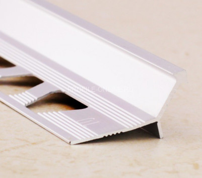 Алюминиевый Y-образный профиль мерседес ПО-Y001 серебро матовое 2,7 м