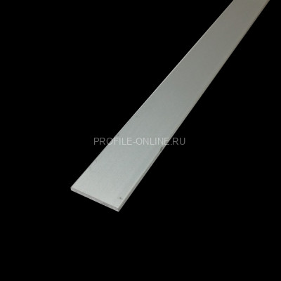 Полоса 30 мм из алюминия ПА-30 серебро матовое 2.7 м