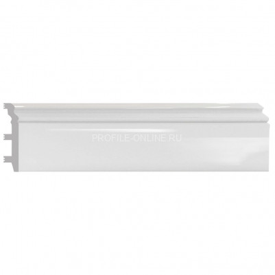 Плинтус напольный Белый DECOMASTER D232-114ДМ (100x22x2400)