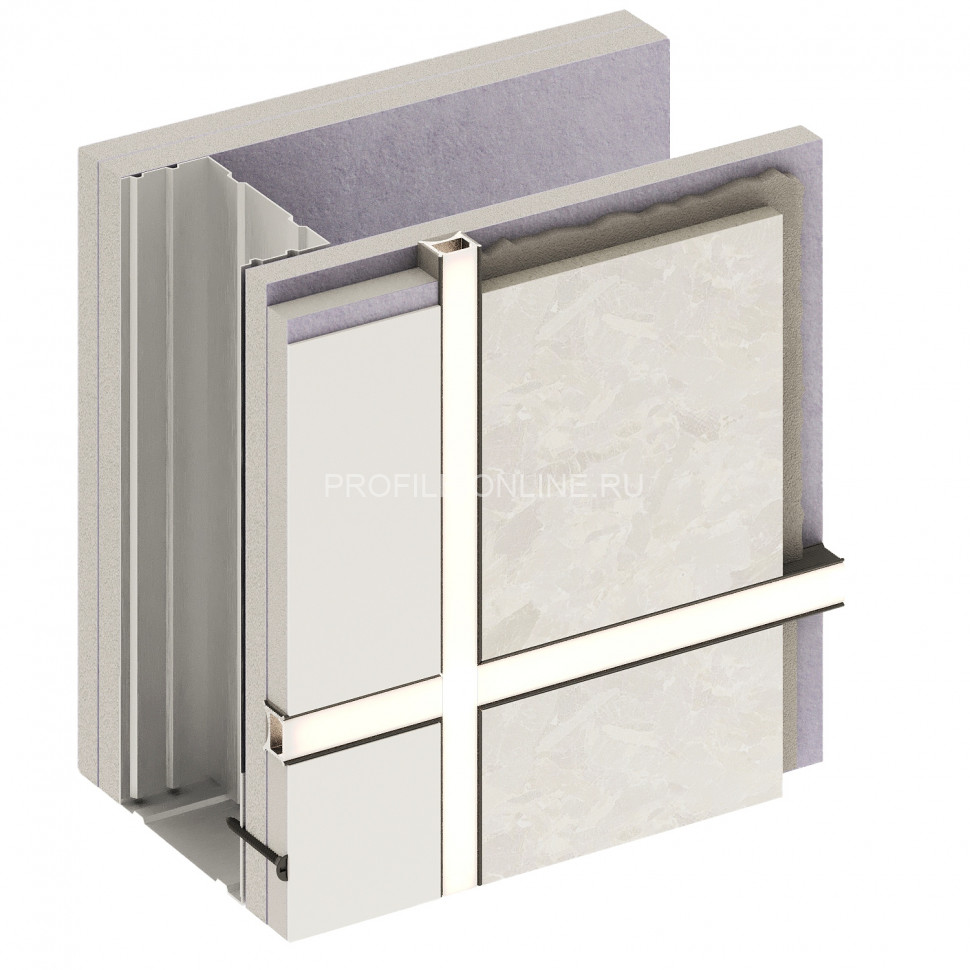 Теневой разделительный профиль алюминиевый Decaro Engineering D007A Black черный с возможностью LED подсветки 3м