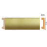 Напольный плинтус DECOMASTER D234-374ДМ (58x16x2400) Золото, ударопрочный полимер