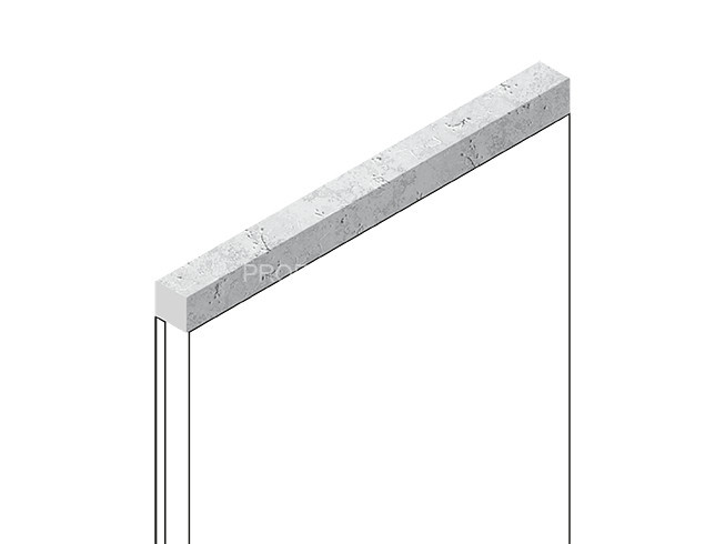 Декоративный молдинг HiWood D12V1 W50 из фитополимера под дерево 12х12 мм 2.7 м