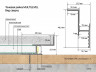 Теневая рейка 46.3х27.7 мм алюминиевая разноуровневая под подсветку Laconistiq Multilevel черная 300 см анодированная