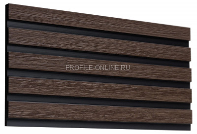 Отделочная стеновая декоративная панель 3D 150х10х3000 мм Decor-Dizayn 904-67SH из полистирола под дерево 3 м