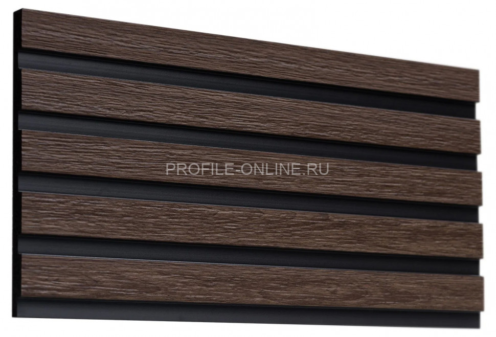 Отделочная стеновая декоративная панель 3D 150х10х3000 мм Decor-Dizayn 904-67SH из полистирола под дерево 3 м