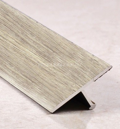 Т-профиль алюминиевый ламинированный 13 мм ПТ-13 215 дуб карамель 2,7 м