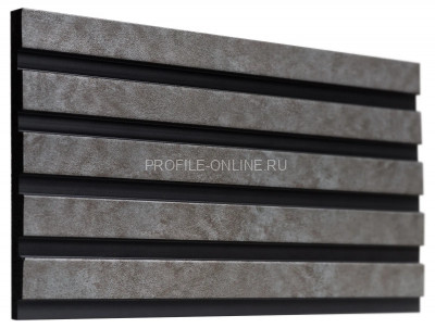 Отделочная стеновая декоративная панель 3D 150х10х3000 мм Decor-Dizayn 904-69 из полистирола под мрамор 3 м