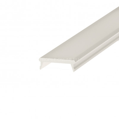 Рассеиватель света для теневого профиля Decaro Engineering DR11W белый 3м