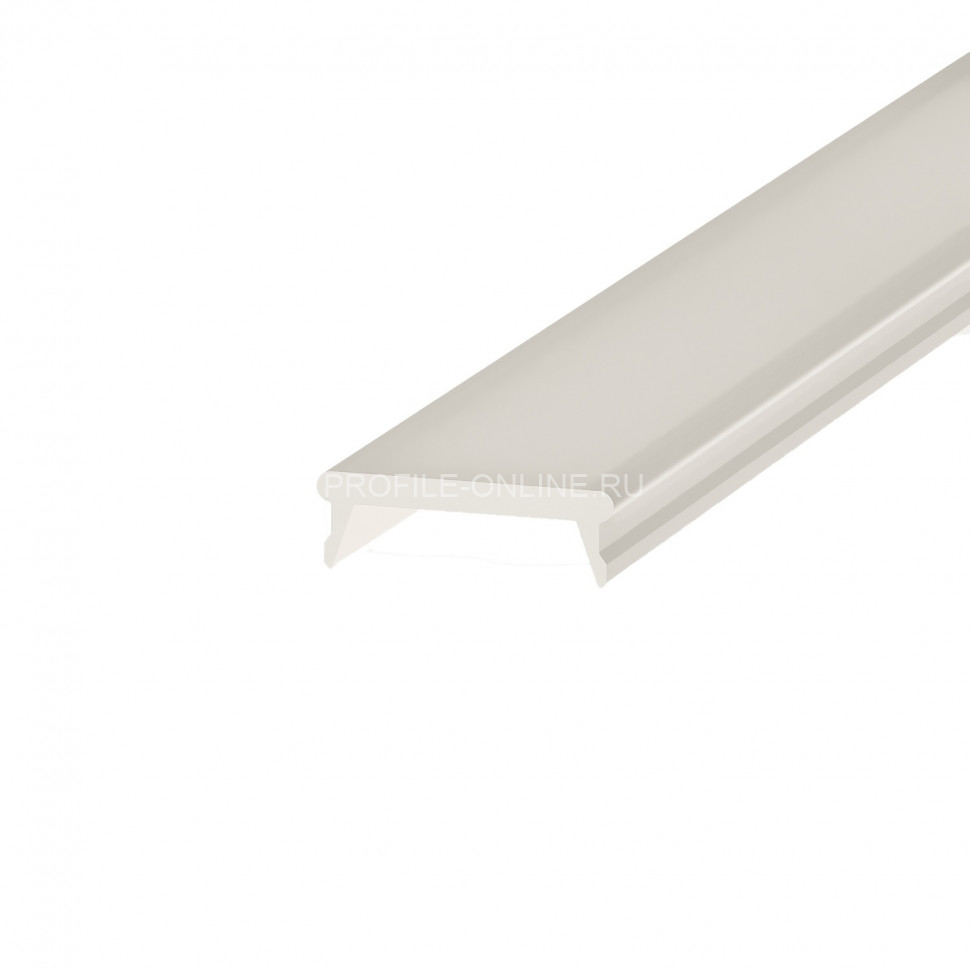 Рассеиватель света для теневого профиля Decaro Engineering DR11W белый 3м