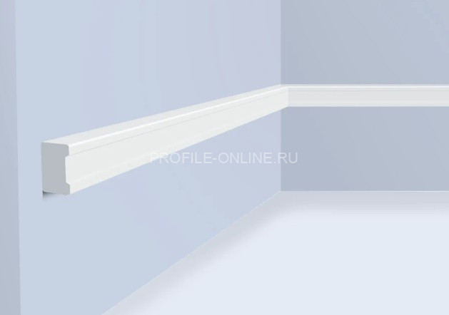 Молдинг 7х10 мм HiWood MD10 белый 200 см