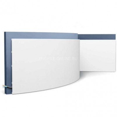 Гибкий плинтус для пола Orac Decor Duropolymer SX207F белый из дюрополимера 13х250 мм 200 см