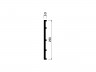 Гибкий плинтус для пола Orac Decor Duropolymer SX207F белый из дюрополимера 13х250 мм 200 см
