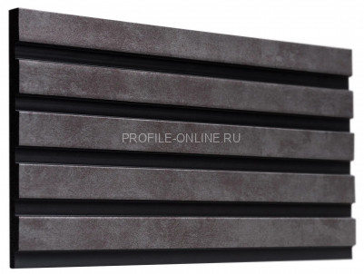 Отделочная стеновая декоративная панель 3D 150х10х3000 мм Decor-Dizayn 904-70 из полистирола под мрамор 3 м