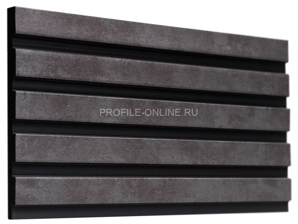 Отделочная стеновая декоративная панель 3D 150х10х3000 мм Decor-Dizayn 904-70 из полистирола под мрамор 3 м