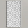 Отделочная стеновая декоративная панель 3D 220х10х3000 мм Decor-Dizayn DD920(3m) из полистирола белая, под покраску 3 м