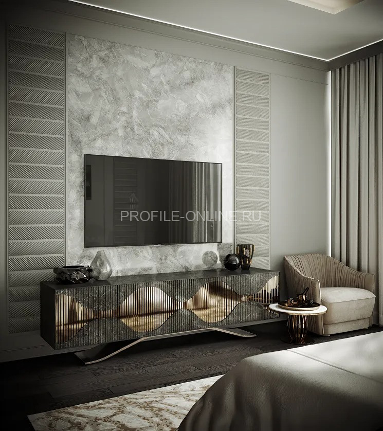 Отделочная стеновая декоративная панель 3D 220х10х3000 мм Decor-Dizayn DD920(3m) из полистирола белая, под покраску 3 м