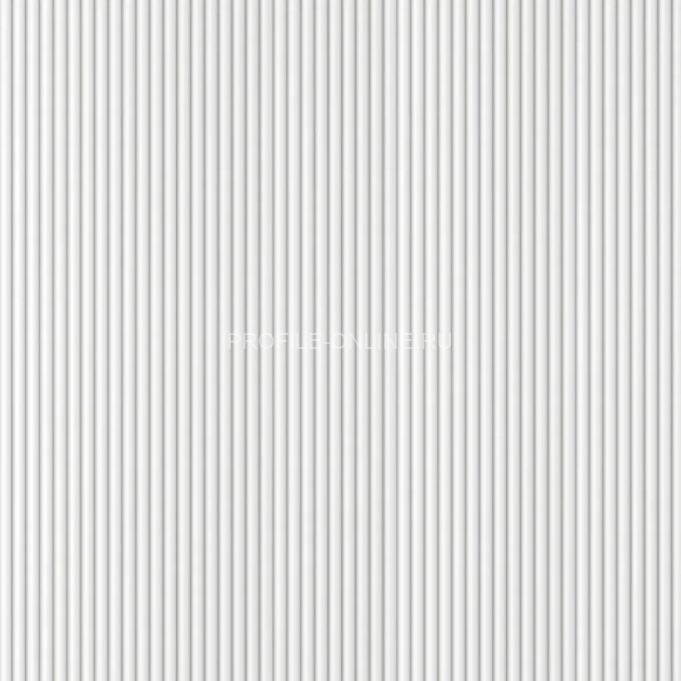 Стеновая реечная панель VOX LINERIO XS-LINE белая 2650х306х9 мм