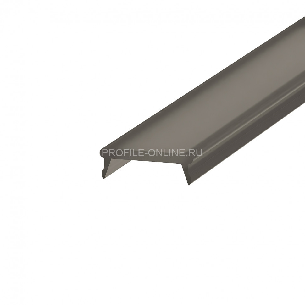 Рассеиватель света для теневого профиля Decaro Engineering DR11B черный 3м