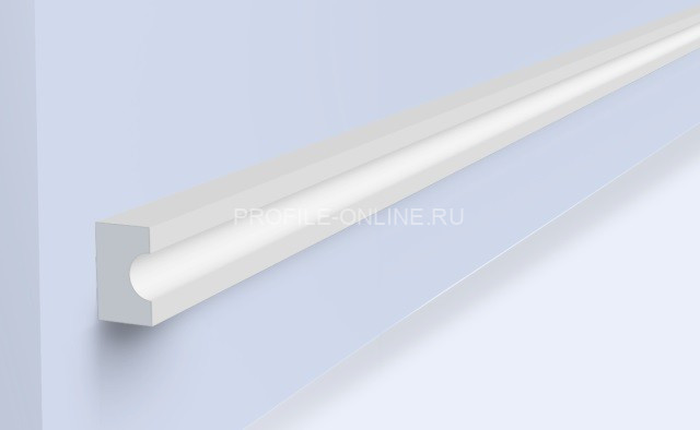 Молдинг 12х20 мм HiWood P20 белый 270 см