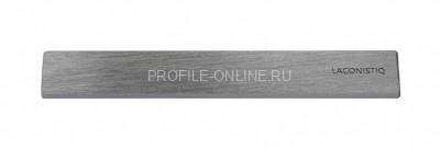 Алюминиевая муфта прямая 7.8 мм для микроплинтуса Laconistiq Light без покрытия