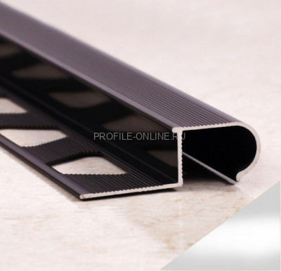 Профиль закладной для наружных углов ПО-04 серебро глянец 2,7 м