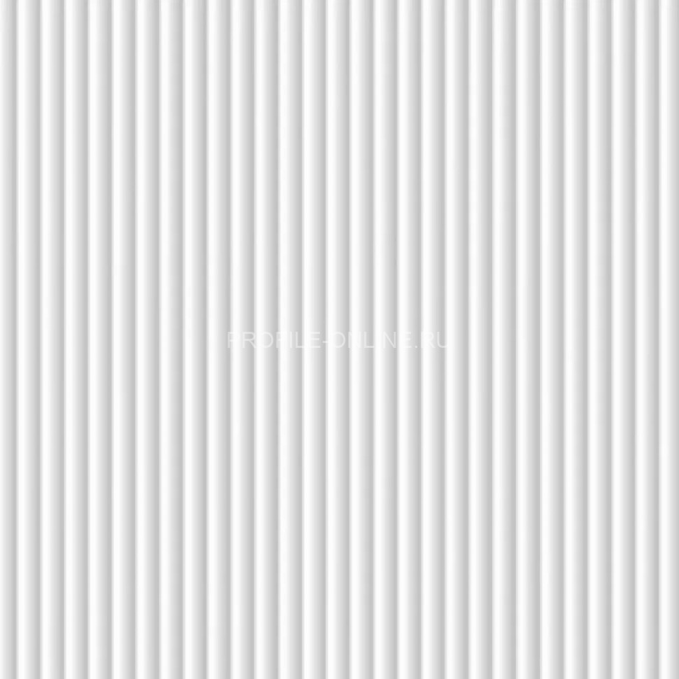 Стеновая реечная панель VOX LINERIO XS-LINE белая 2650х304х9 мм