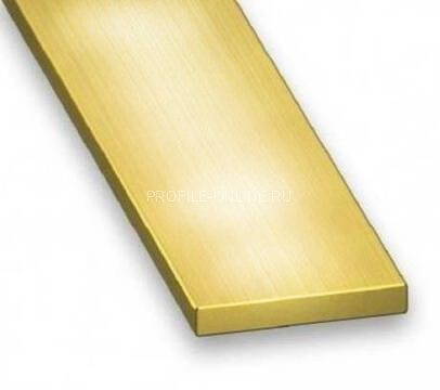Латунная полоса 10 мм Progress Profiles PIOL 102 полированный 2,7 м