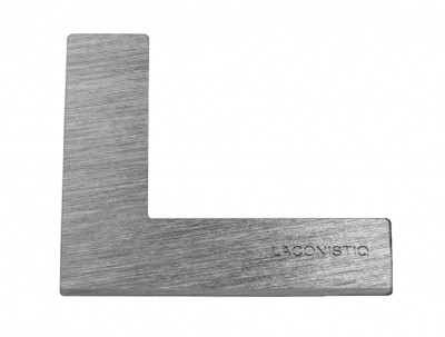 Алюминиевая муфта угловая 7.8 мм для микроплинтуса Laconistiq Light 7.8мм без покрытия