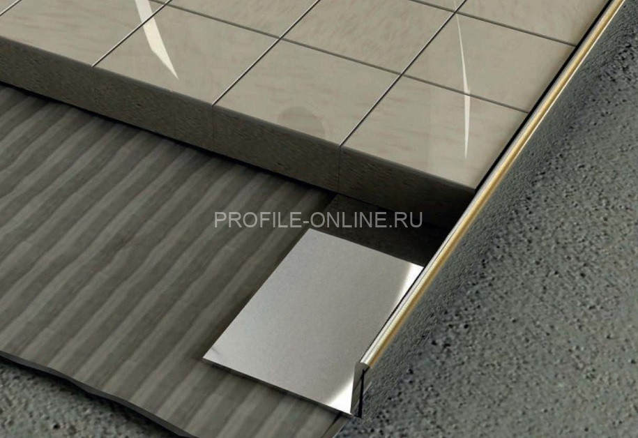 Нержавеющий L-образный профиль стальной 10 мм ПЛ-10 полированный 3 м