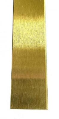 Латунная полоса 10 мм Progress Profiles PIOS 102 шлифованный 2,7 м