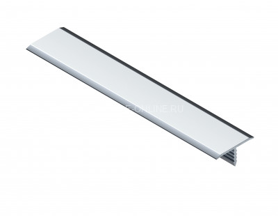 Т-образный профиль алюминиевый 10 мм NEEXY PV101-03 BS серебро блестящее 2.7 м