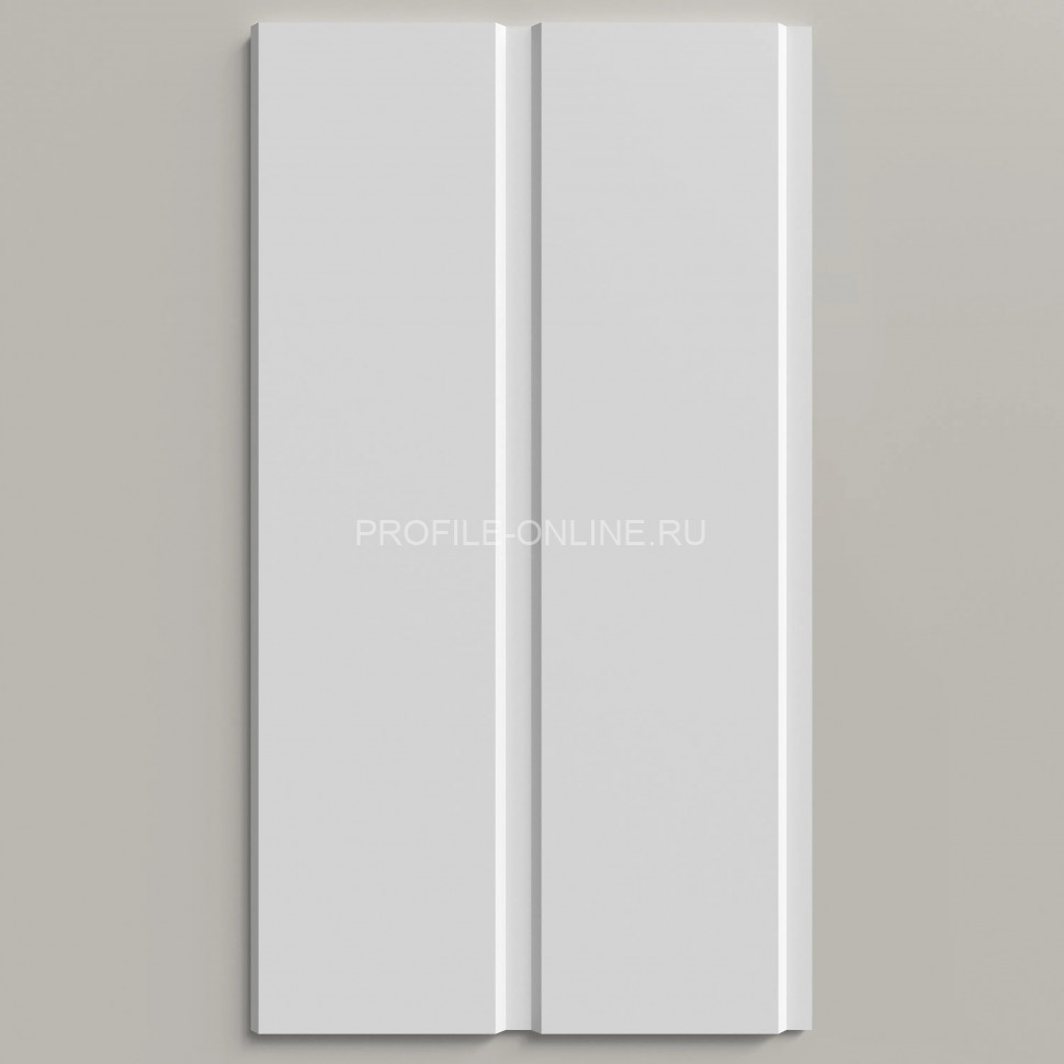 Отделочная стеновая декоративная панель 3D 220х10х2000 мм Decor-Dizayn DD921 из полистирола белая, под покраску 2 м