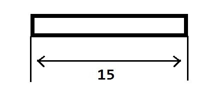 Латунная полоса 15 мм Progress Profiles PIOL 152 полированный 2,7 м