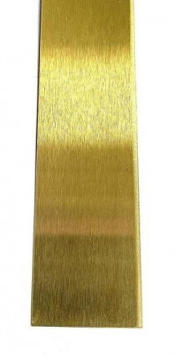 Латунная полоса 15 мм Progress Profiles PIOS 152 шлифованный 2,7 м