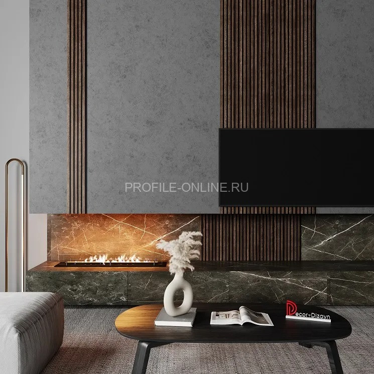 Отделочная стеновая декоративная панель 3D 240х13х3000 мм Decor-Dizayn 916-67SH из полистирола под дерево 3 м