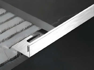 L-образный профиль 10х3 мм из нержавеющей стали SS 304 FSBP019-10 S S.S.304 сатинированный 2.7 м