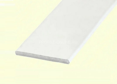 Алюминиевая полоса 15 мм белый 2,2 м