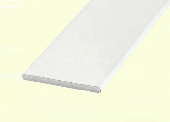 Алюминиевая полоса 15 мм белый 2,2 м