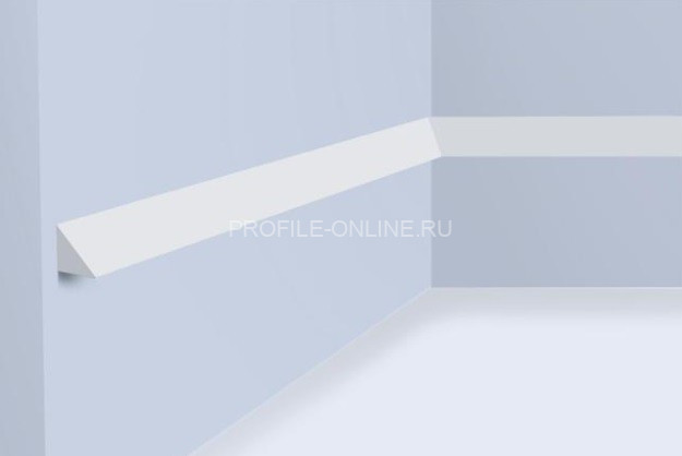 Молдинг 20х20 мм HiWood TR20 белый 200 см
