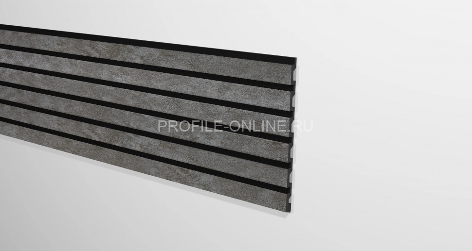 Отделочная стеновая декоративная панель 3D 240х13х3000 мм Decor-Dizayn 916-69 из полистирола под мрамор 3 м