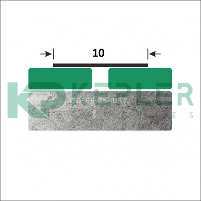 Полоса из нержавеющей стали 304 10 мм FBS 10 BP S.S.304 черная полированная 3 м