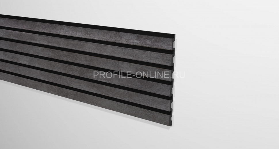 Отделочная стеновая декоративная панель 3D 240х13х3000 мм Decor-Dizayn 916-70 из полистирола под мрамор 3 м