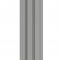 Стеновая реечная панель VOX LINERIO M-LINE серая 2650х122х12 мм
